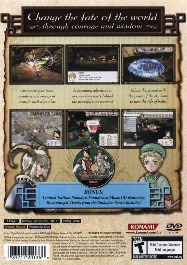 Suikoden Tactics – PlayStation 2 (PS2)