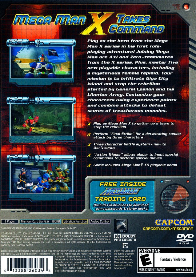 Mega Man X Command Mission – PlayStation 2 (PS2)