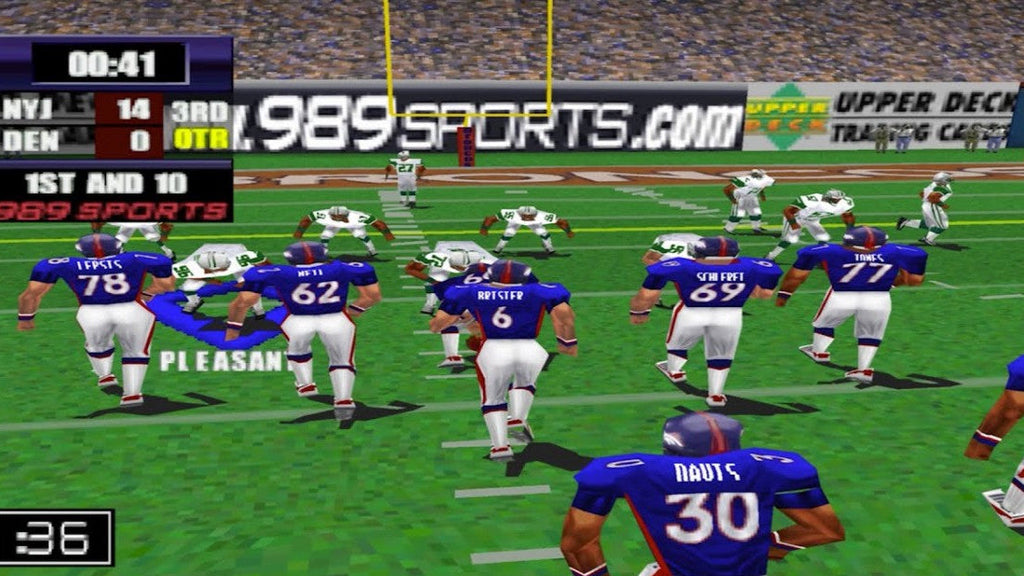 NFL GameDay – PlayStation 1 (PS1)