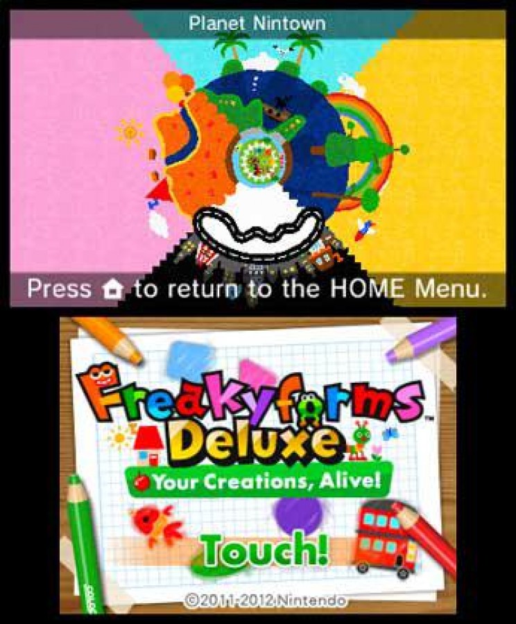 Freakyforms: Deluxe Your Creations Alive – Nintendo 3DS (3DS)