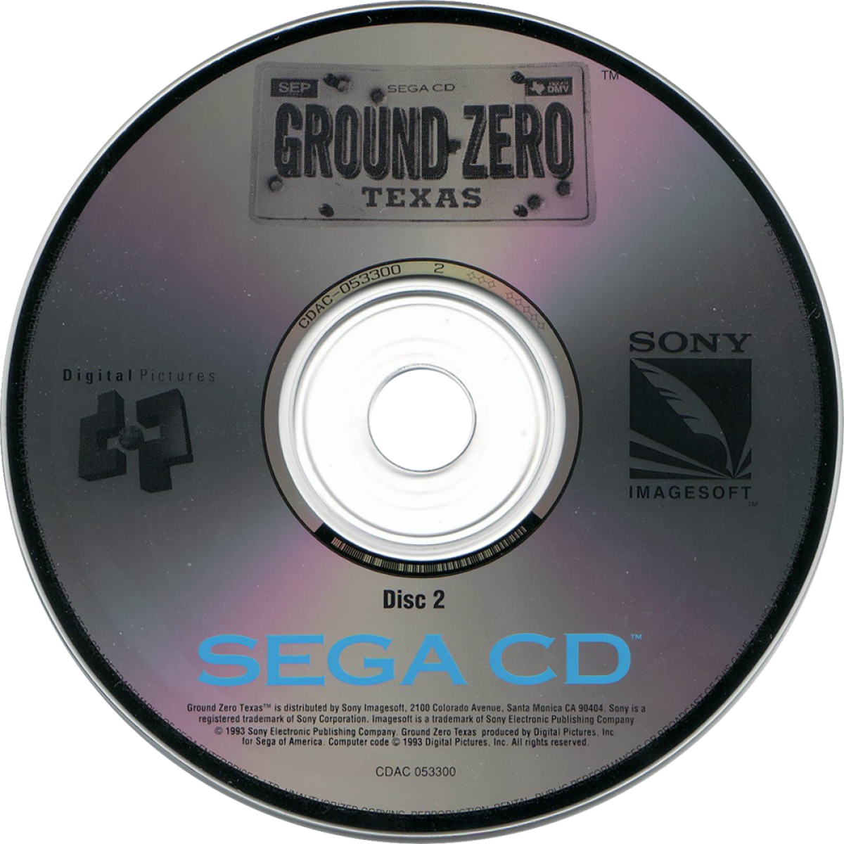 Ground Zero Texas – Sega CD (SCD)