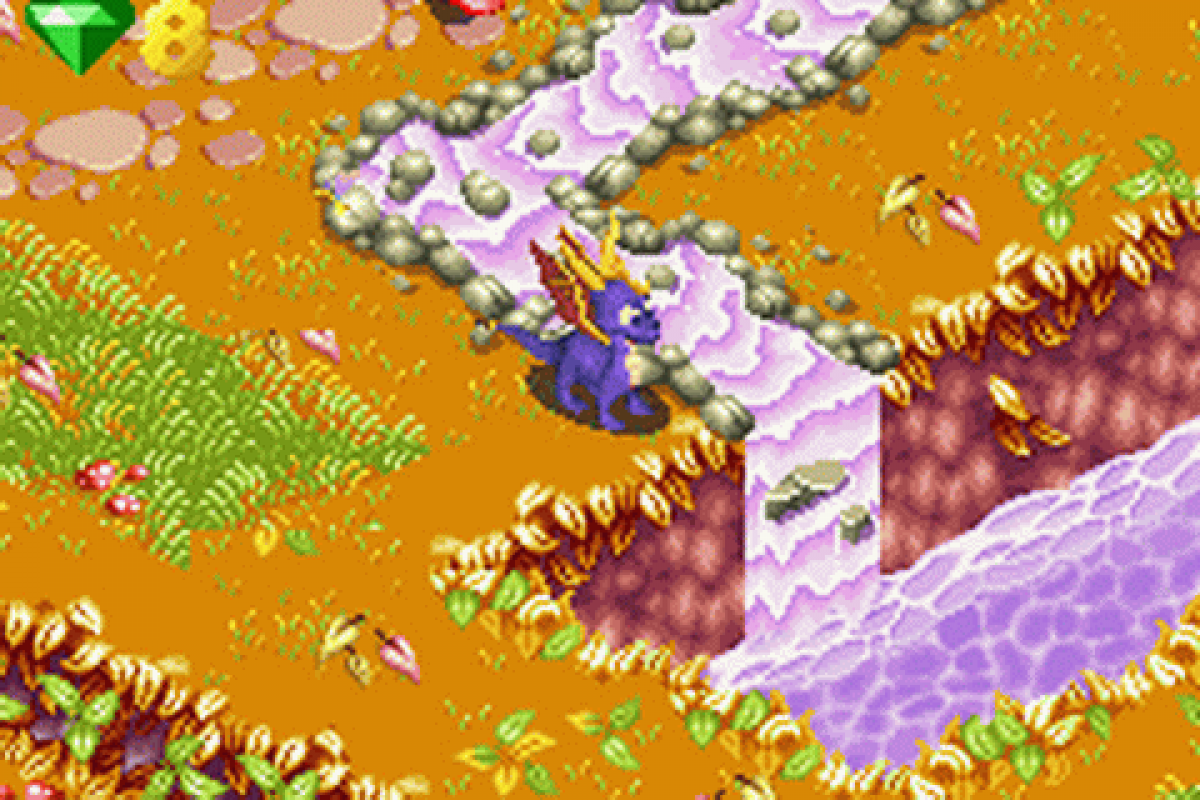 Spyro: Season of Ice – Game Boy Advance (GBA)
