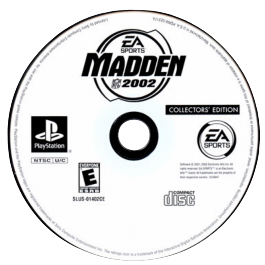 Madden NFL 2002 [Collector's Edition] – PlayStation 1 (PS1)