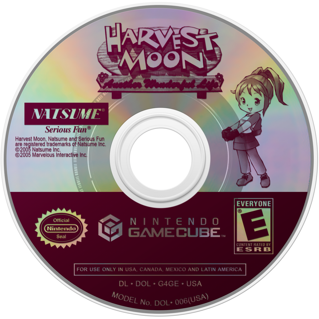 Harvest Moon: Another Wonderful Life – GameCube (GC)