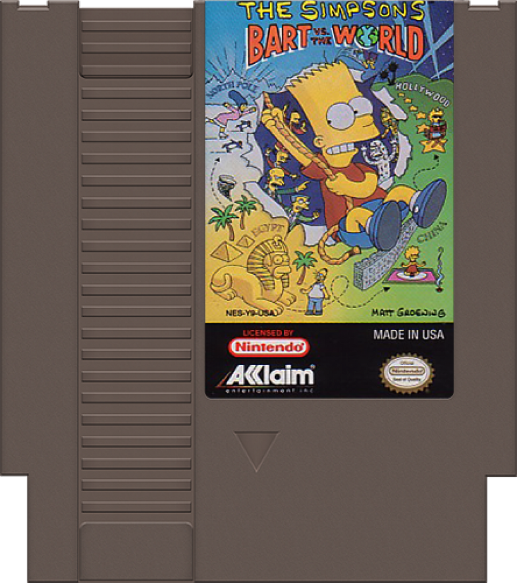 The Simpsons: Bart vs the World – Nintendo Entertainment System (NES)