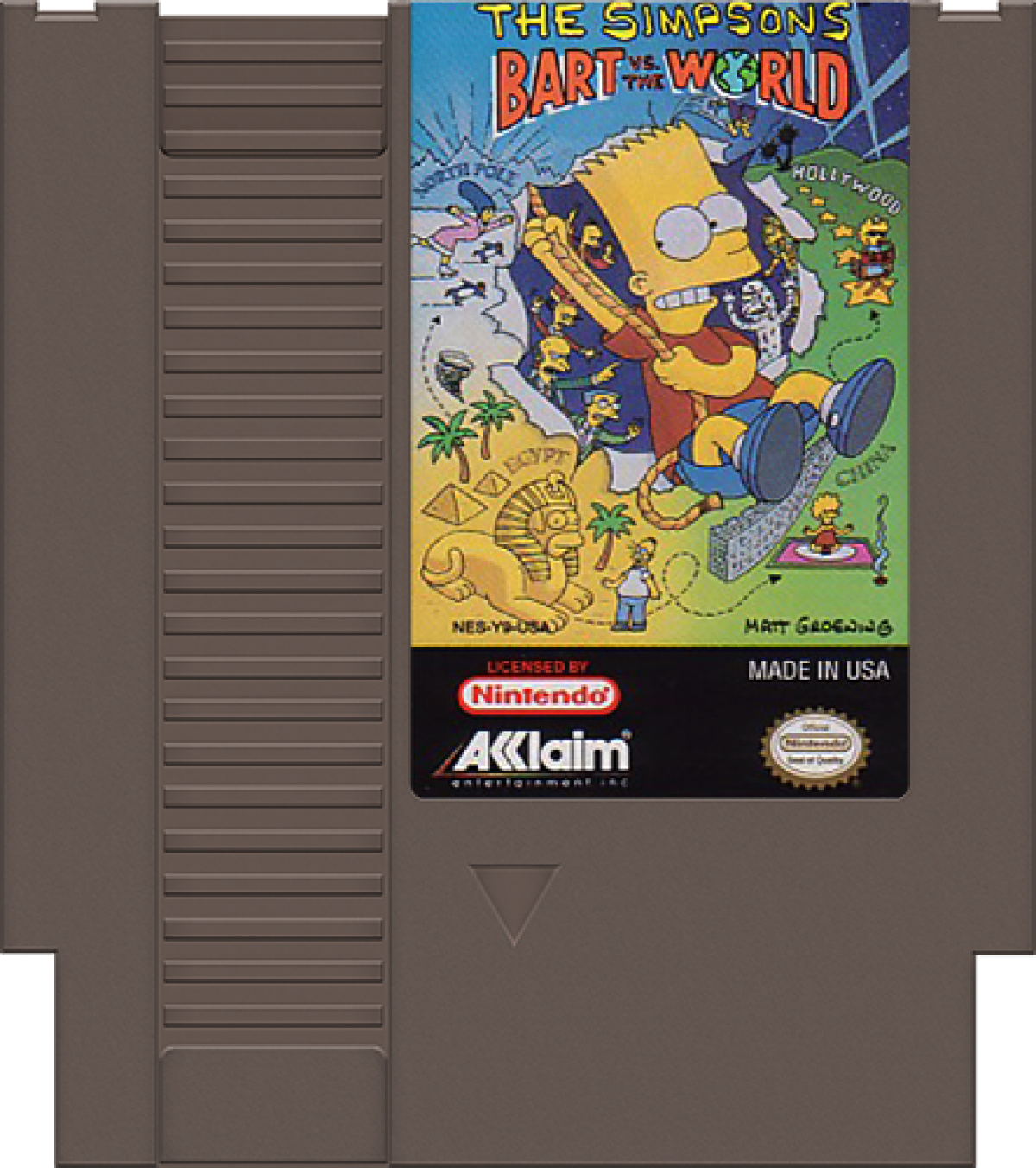The Simpsons: Bart vs the World – Nintendo Entertainment System (NES)