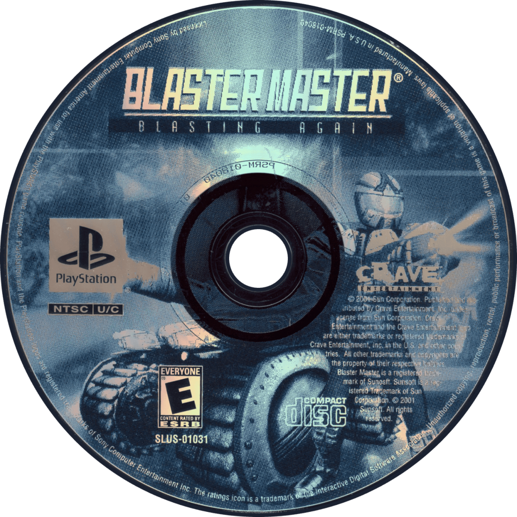 Blaster Master: Blasting Again – PlayStation 1 (PS1)