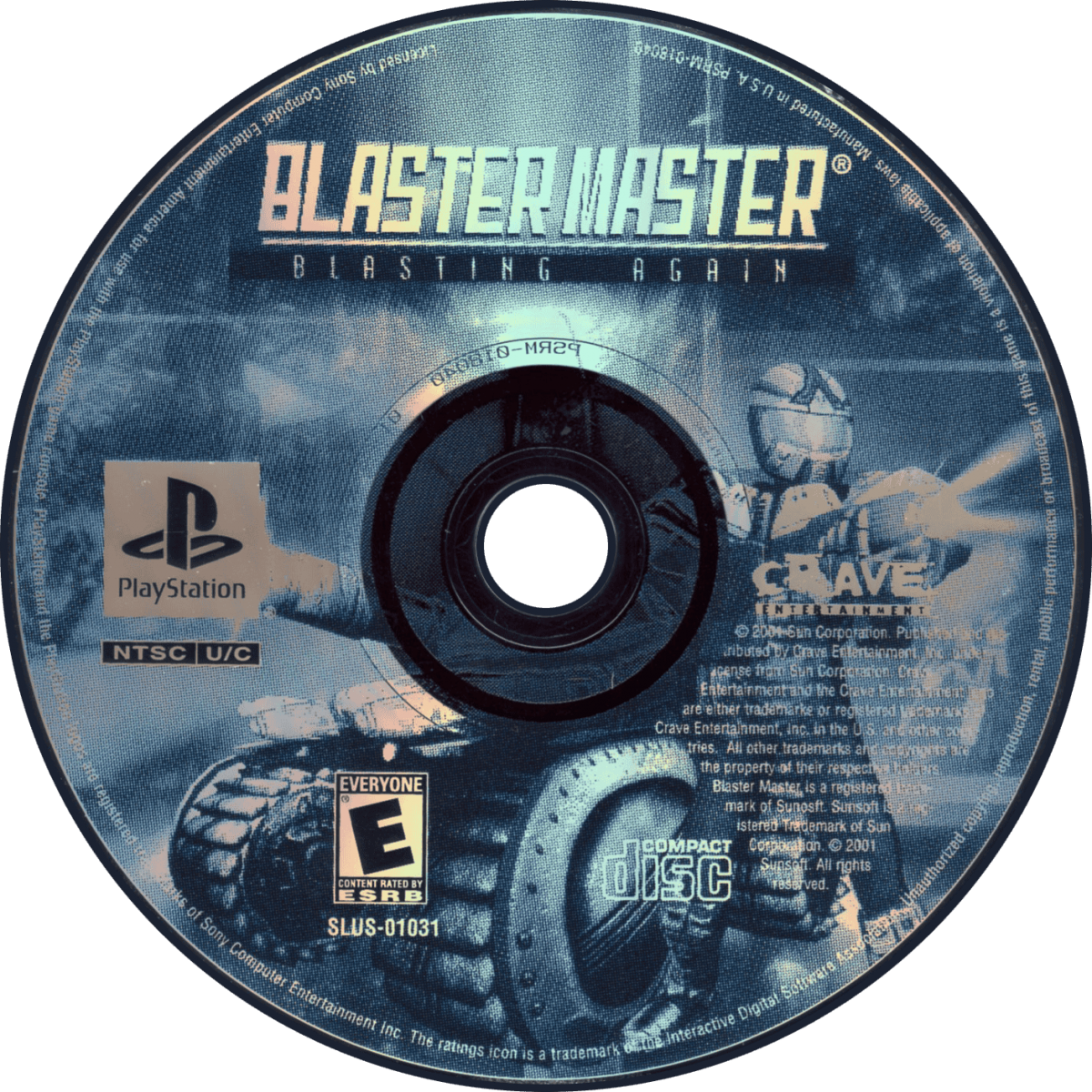 Blaster Master: Blasting Again – PlayStation 1 (PS1)