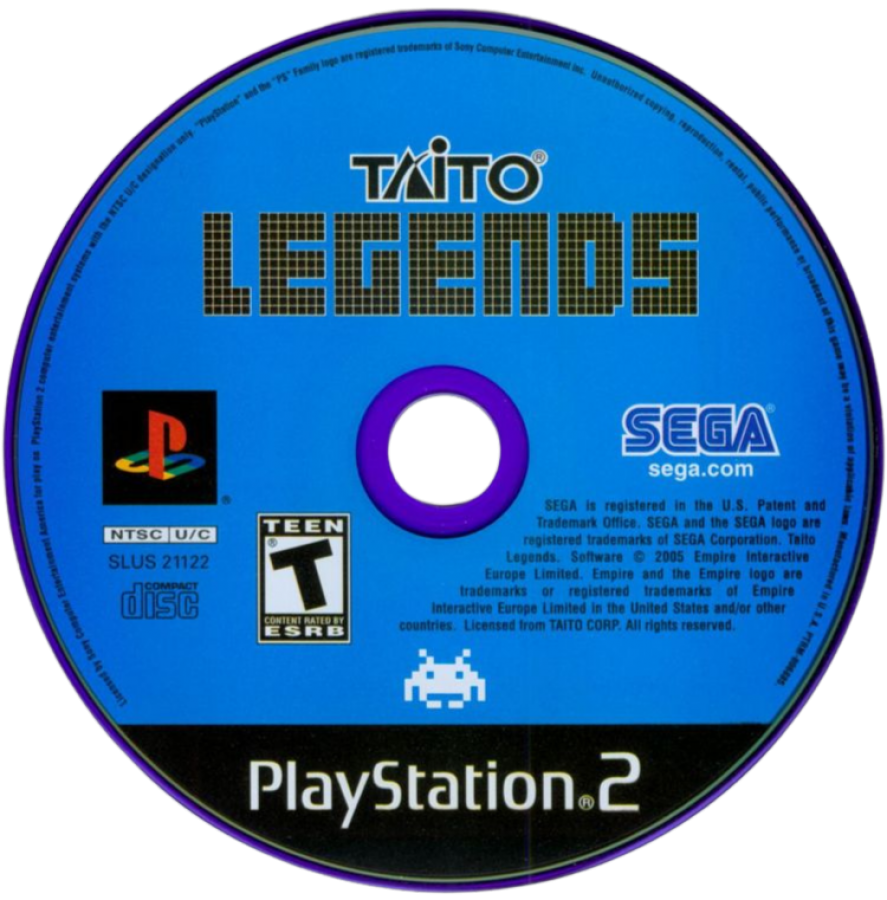 Taito Legends – PlayStation 2 (PS2)
