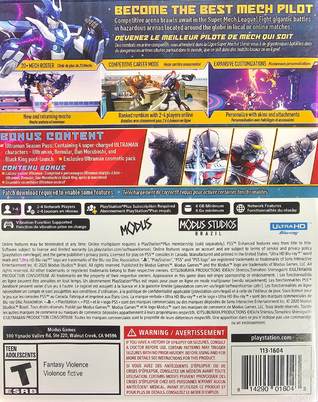 Override 2: Super Mech League [Ultraman Deluxe Edition] – PlayStation 5 (PS5)