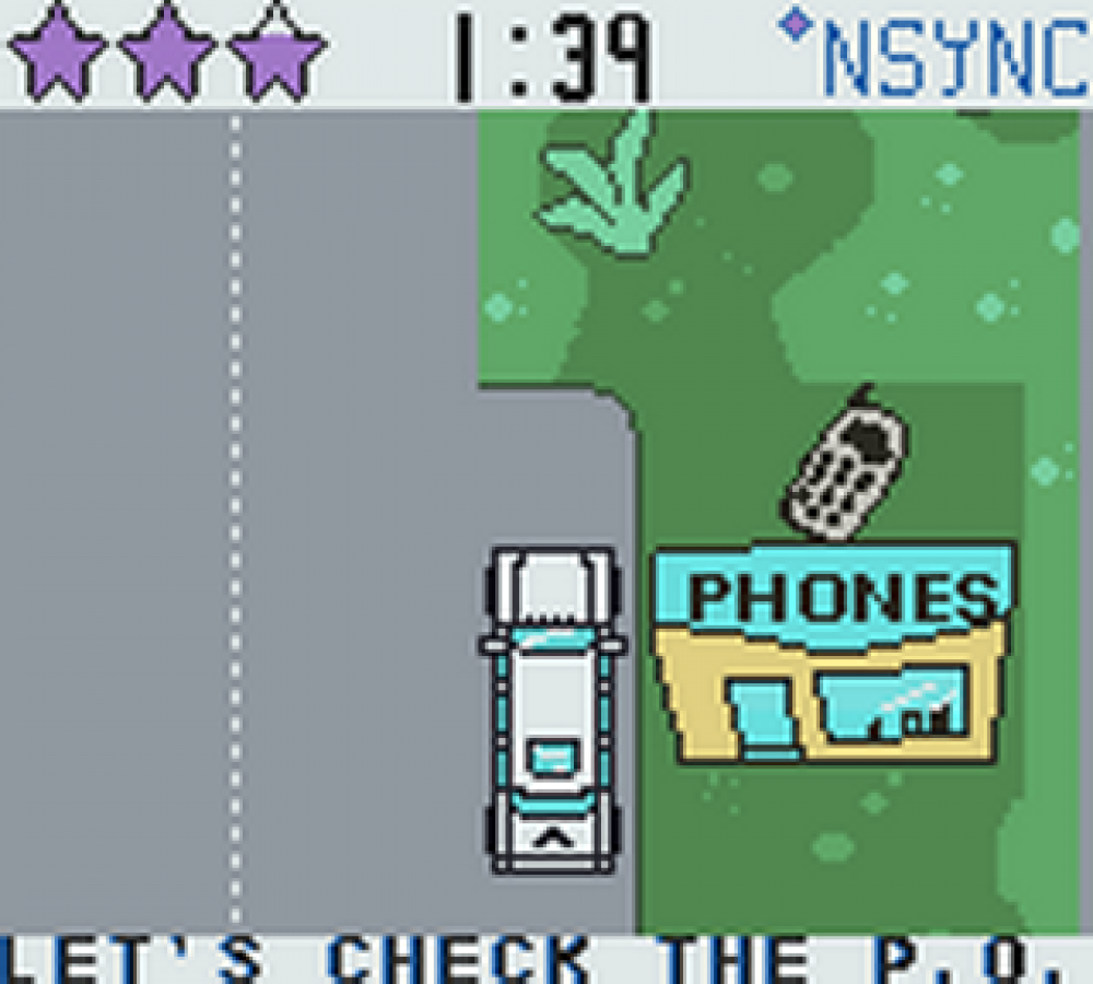 NSYNC Get to the Show – Game Boy Color (GBC)