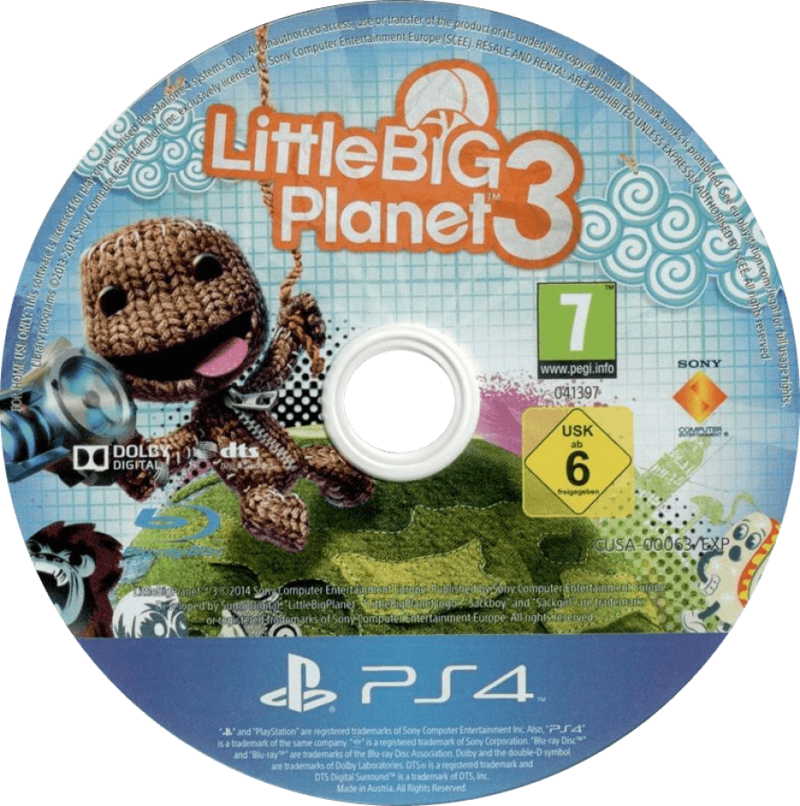 LittleBigPlanet 3 [PAL Import] – PlayStation 4 (PS4)