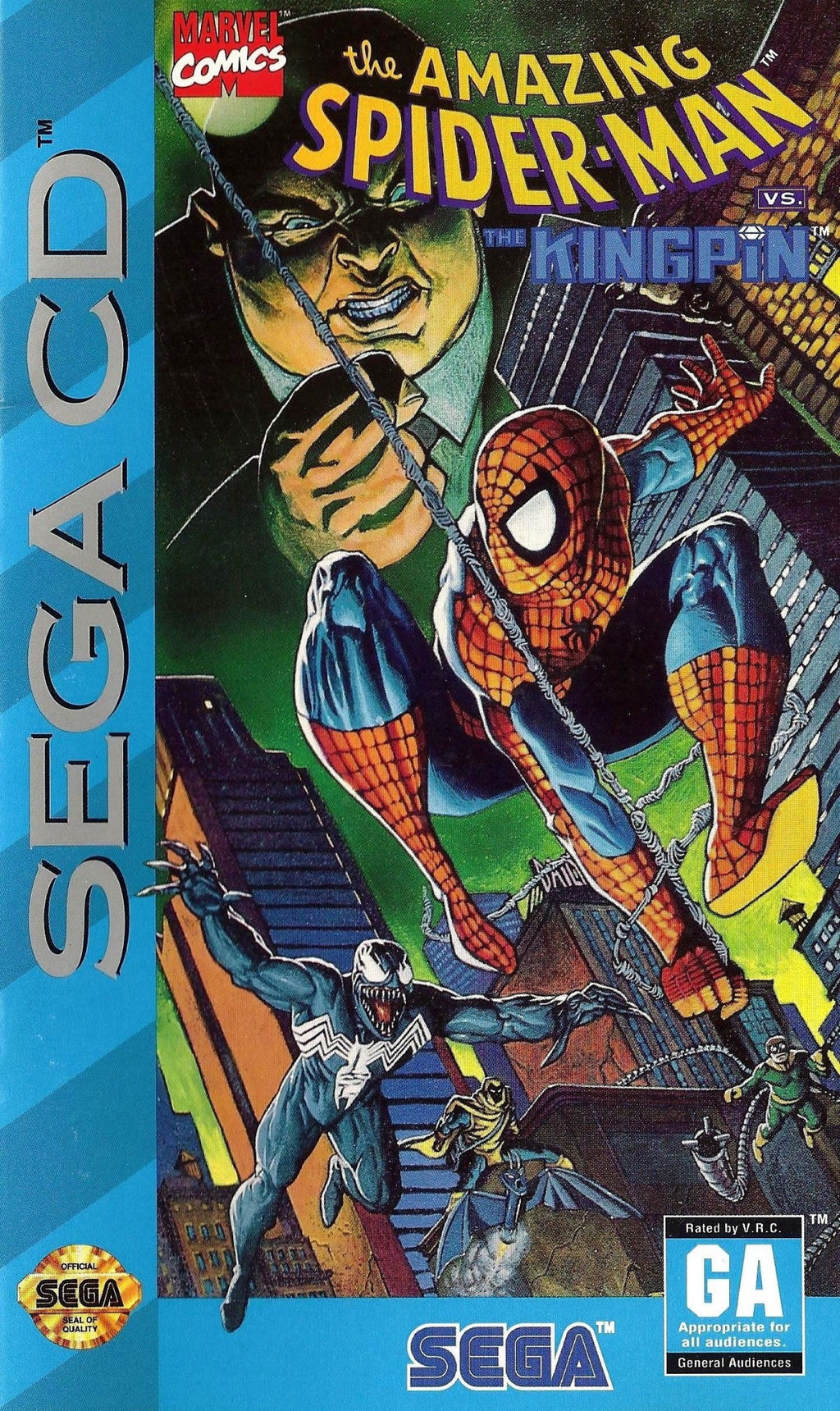 Spider-Man vs Kingpin – Sega CD (SCD)