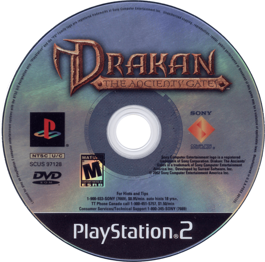 Drakan: The Ancients' Gates – PlayStation 2 (PS2)
