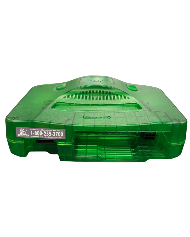 Nintendo 64 System (N64) Jungle Green – Scratch & Scuff Condition