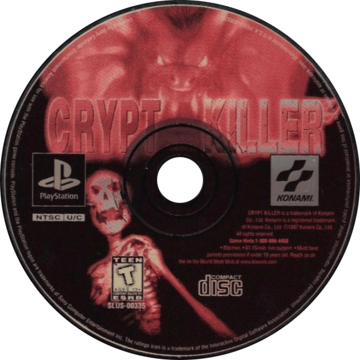 Crypt Killer – PlayStation 1 (PS1)