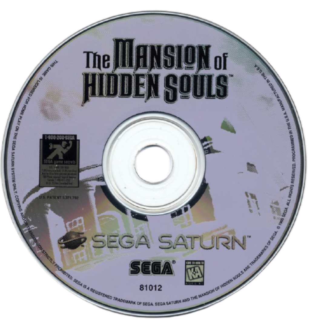Mansion of the Hidden Souls – Sega Saturn (SS)