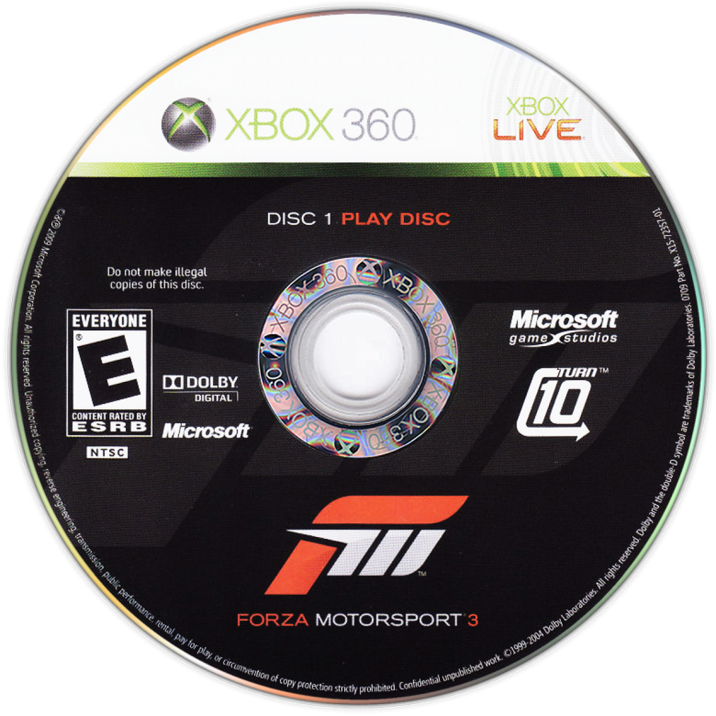 Forza Motorsport 3 – Xbox 360 (X360)