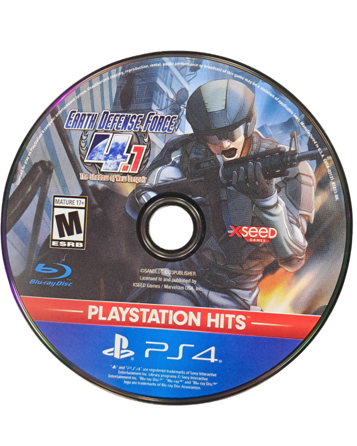 Earth Defense Force 4.1: The Shadow of New Despair [Playstation Hits] – PlayStation 4 (PS4)