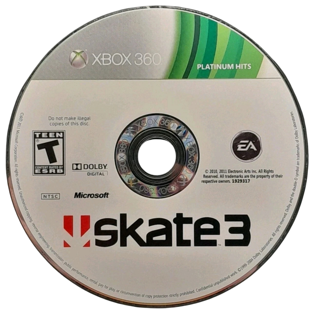 Skate 3 [Platinum Hits] – Xbox 360 (X360)