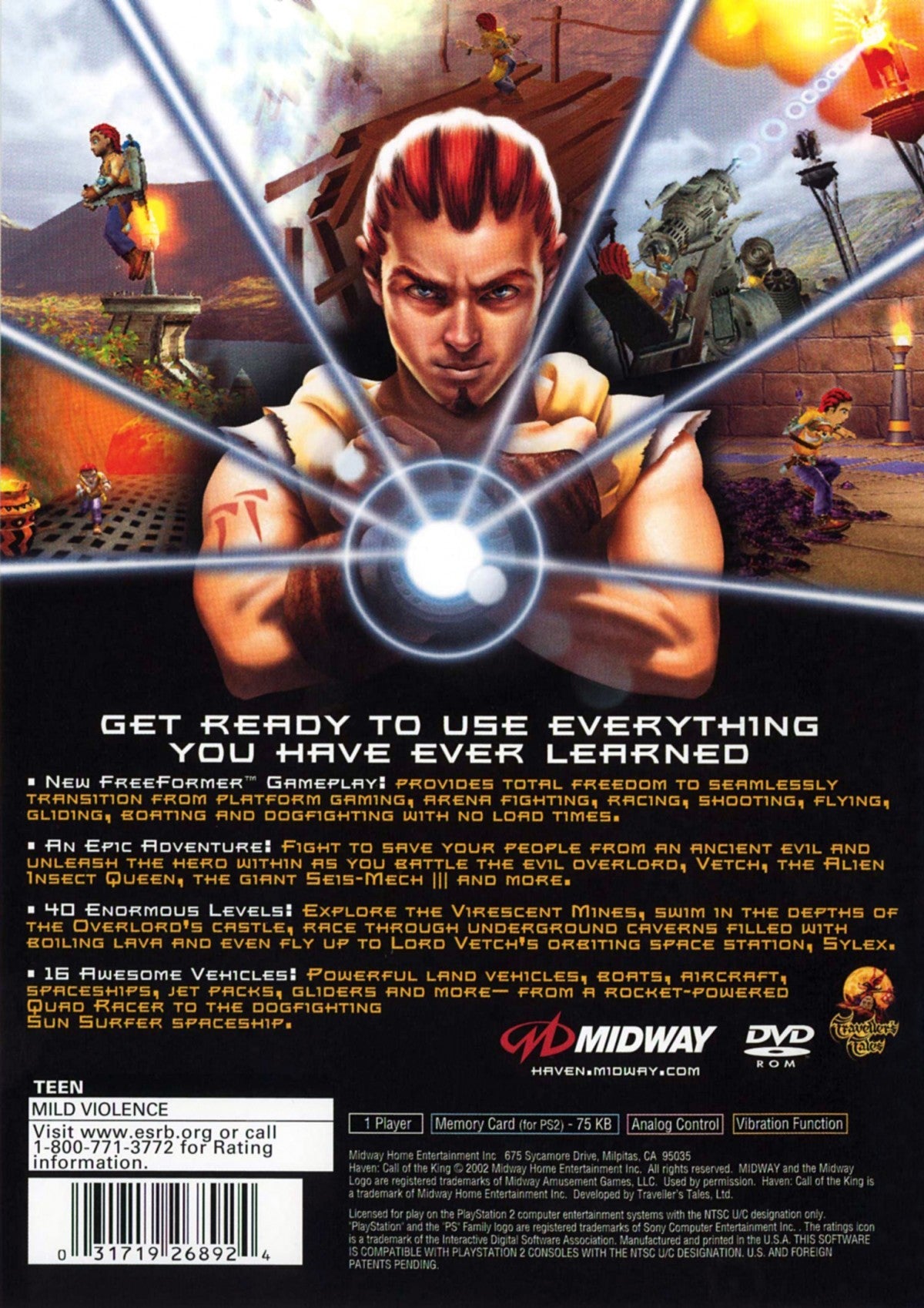 Haven Call of the King – PlayStation 2 (PS2)