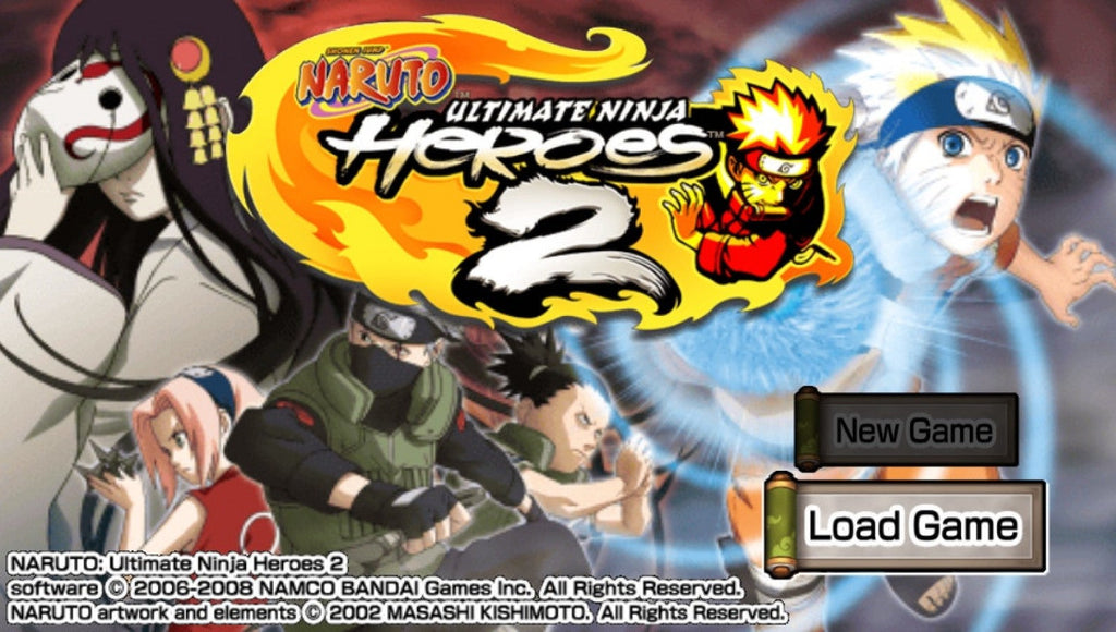 Naruto Ultimate Ninja Heroes 2: The Phantom Fortress – PlayStation Portable (PSP)