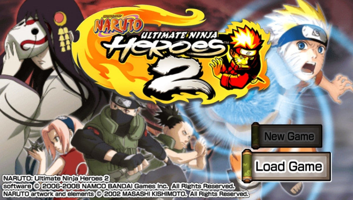 Naruto Ultimate Ninja Heroes 2: The Phantom Fortress – PlayStation Portable (PSP)