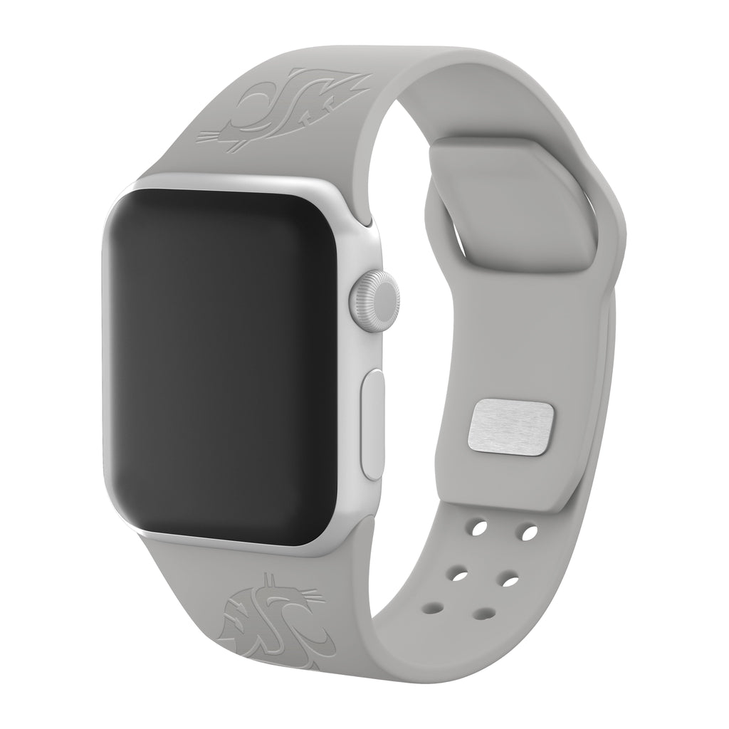 Washington State Cougars Engraved Apple Watch Band