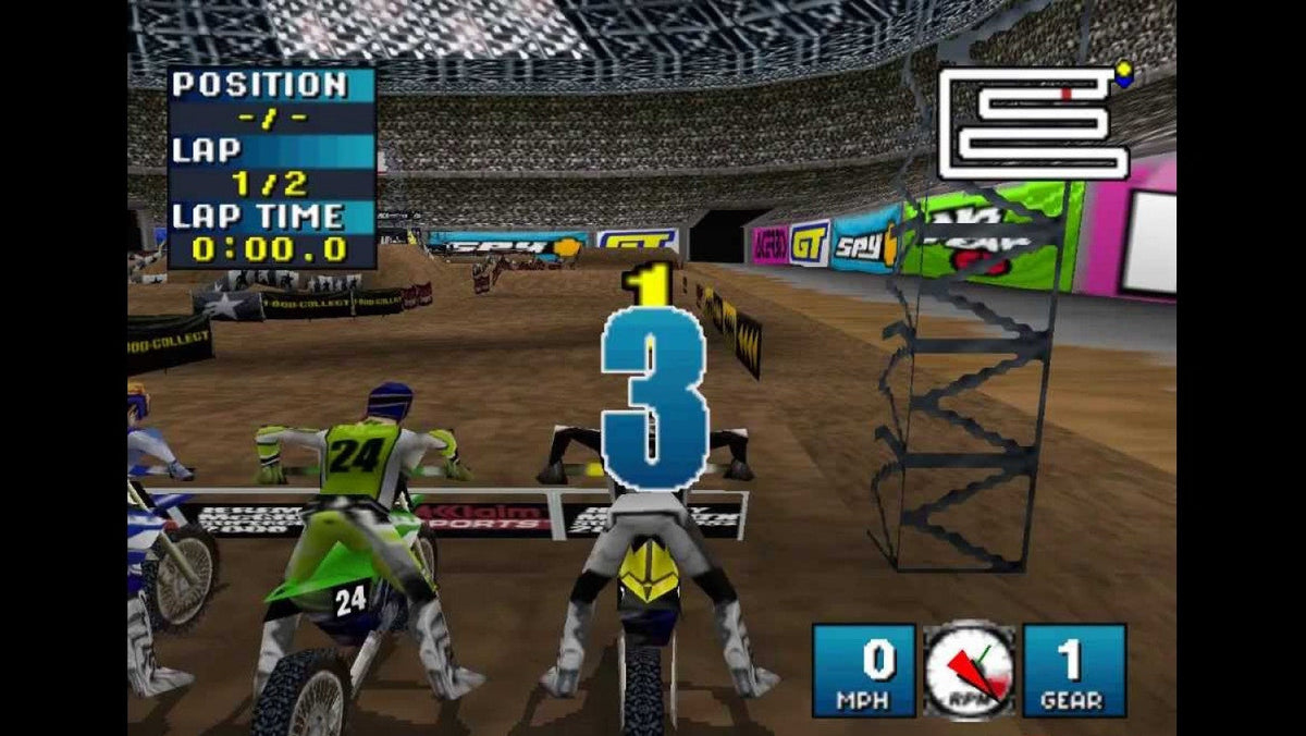 Jeremy McGrath Supercross 2000 – PlayStation 1 (PS1)