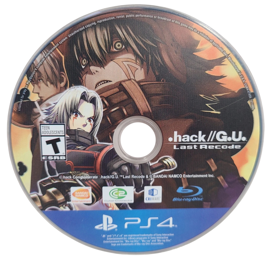 .Hack//G.U. Last Recode – PlayStation 4 (PS4)