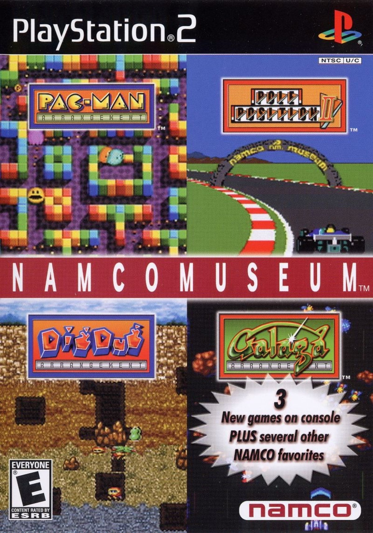 Namco Museum – PlayStation 2 (PS2)