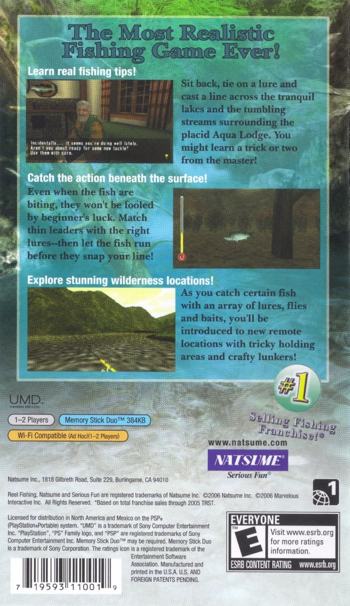 Reel Fishing The Great Outdoors – PlayStation Portable (PSP)
