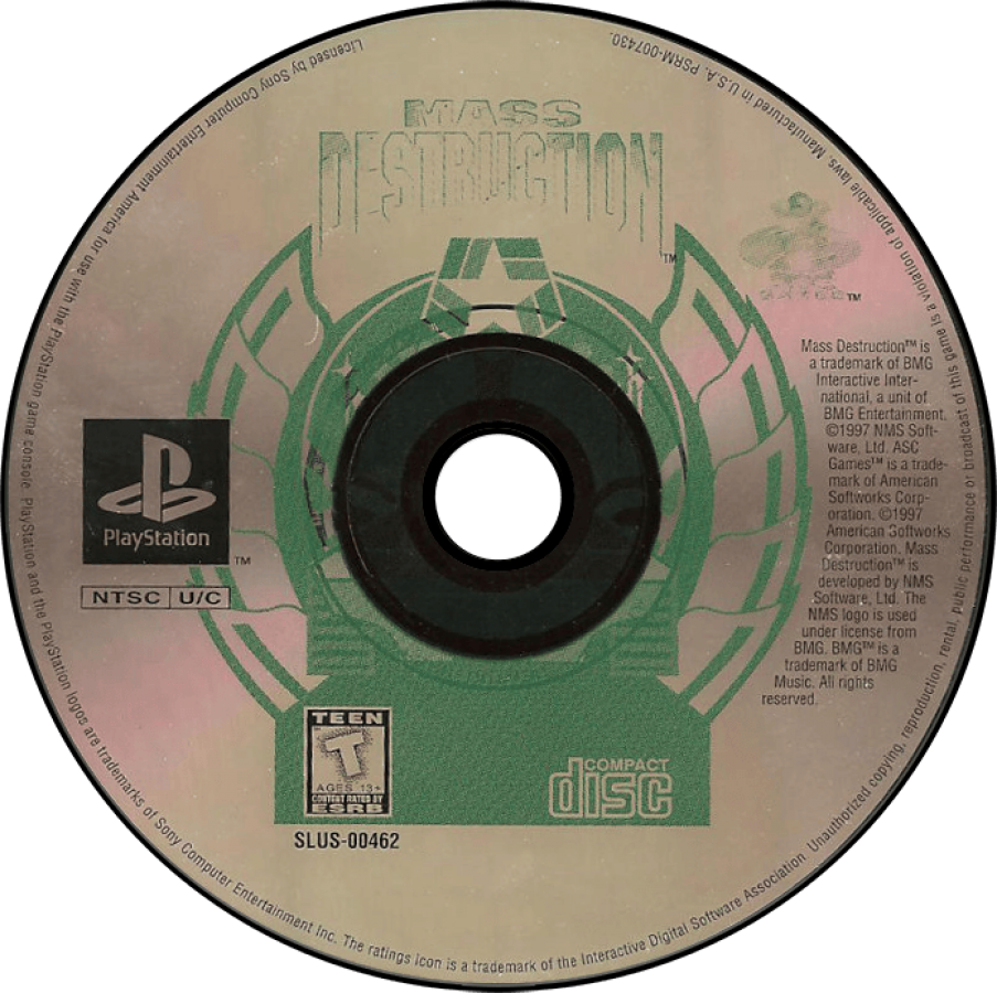 Mass Destruction – PlayStation 1 (PS1)