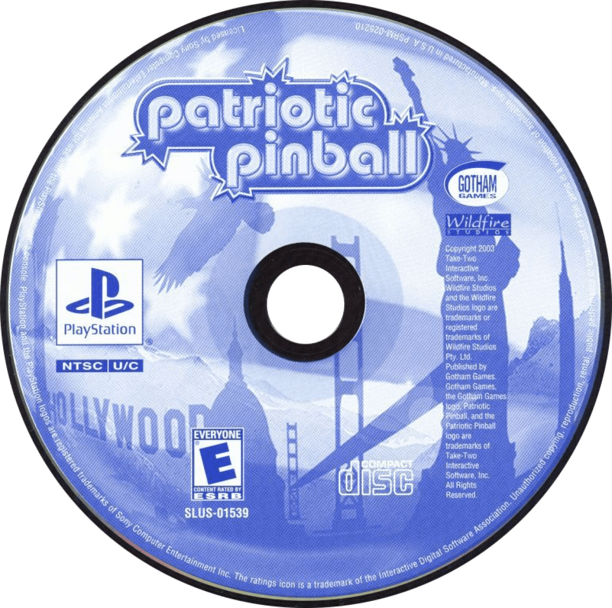 Patriotic Pinball – PlayStation 1 (PS1)