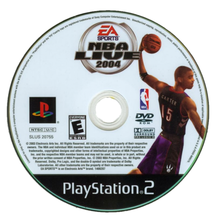 NBA Live 2004 – PlayStation 2 (PS2)
