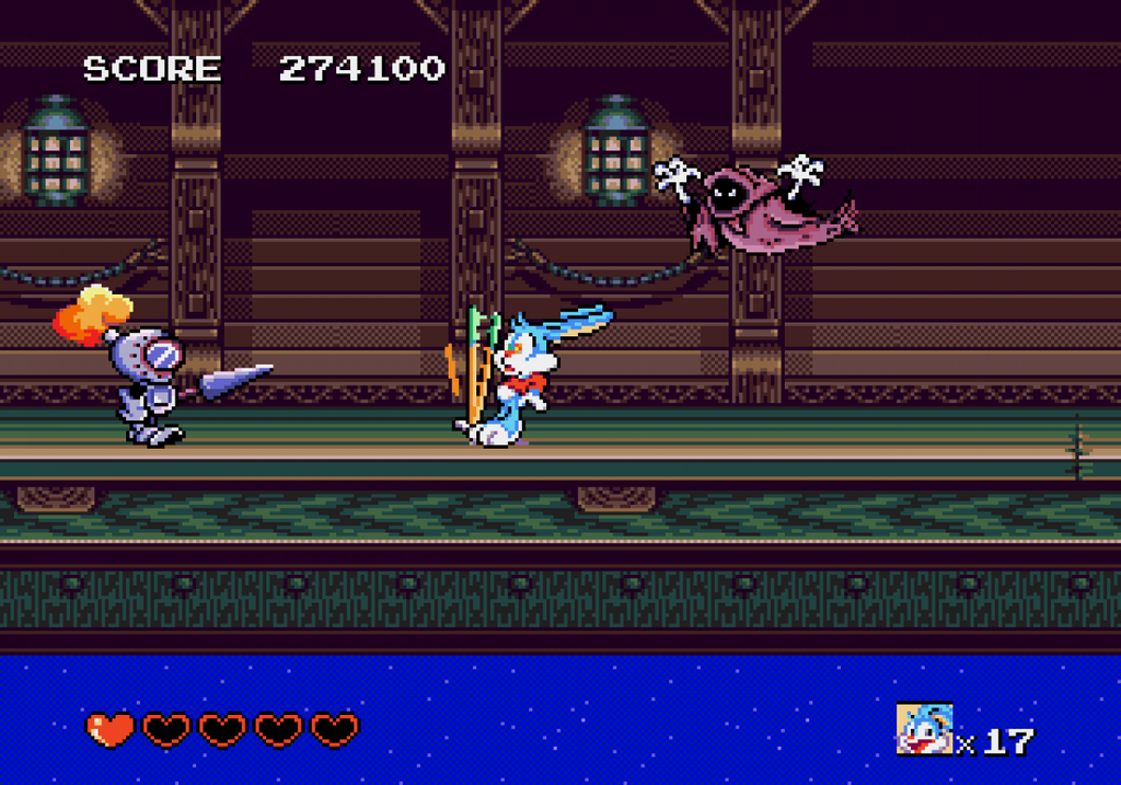 Tiny Toon Adventures: Buster's Hidden Treasure – Sega Genesis (GEN)