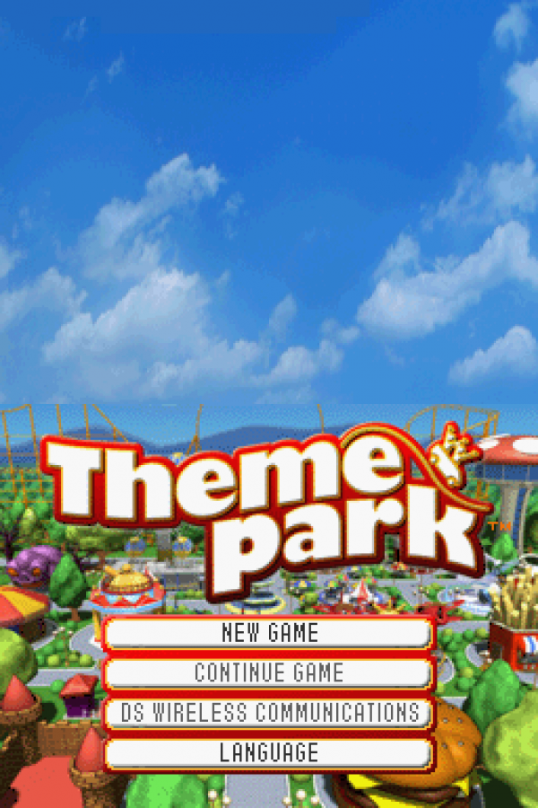 Theme Park — Nintendo DS (DS)