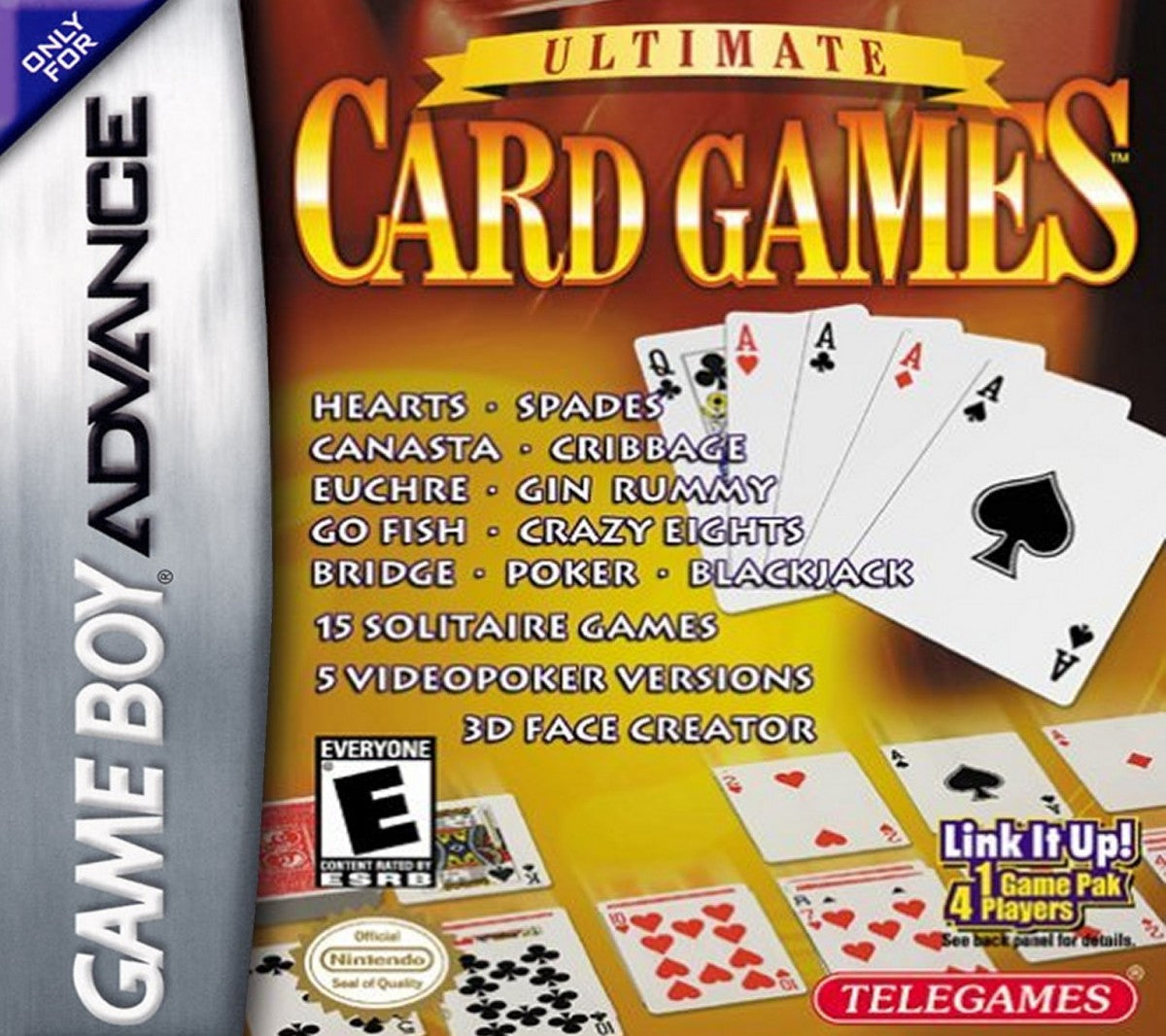 Ultimate Card Games – Game Boy Advance (GBA)