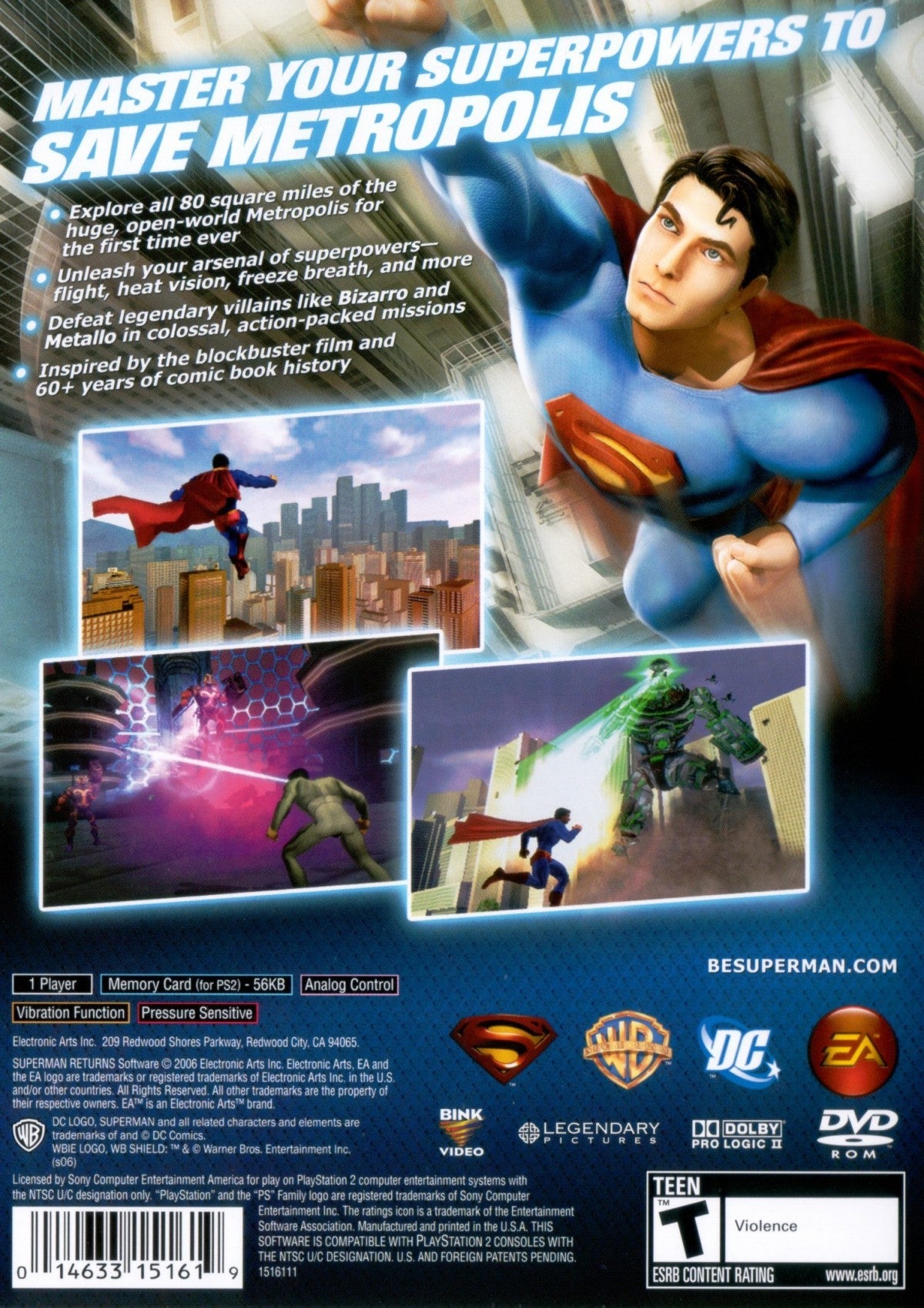 Superman Returns – PlayStation 2 (PS2)