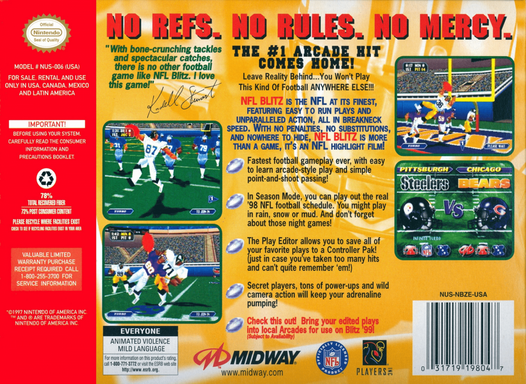 NFL Blitz – Nintendo 64 (N64)