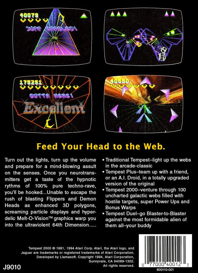 Tempest 2000 [CIB] – Atari Jaguar (JAG)