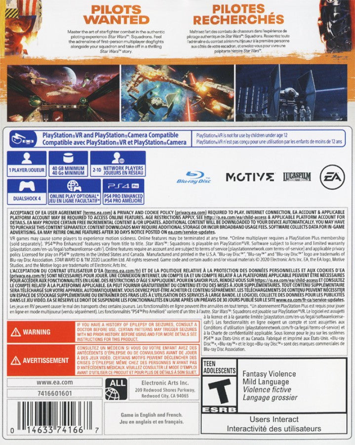 Star Wars: Squadrons – PlayStation 4 (PS4)