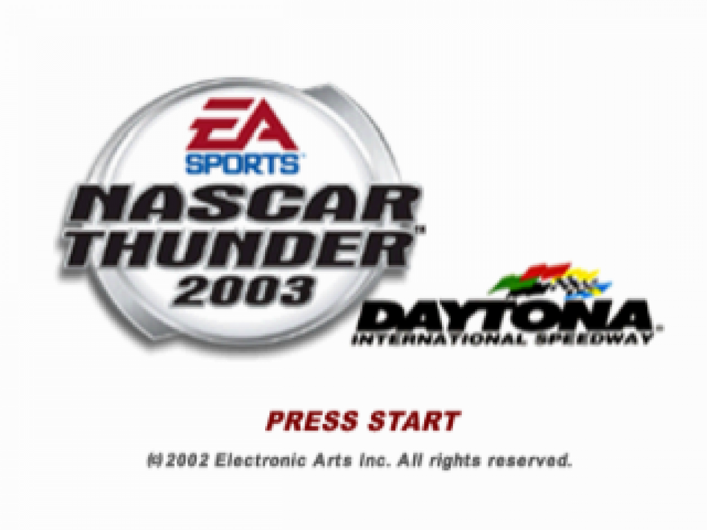 NASCAR Thunder 2003 – PlayStation 1 (PS1)