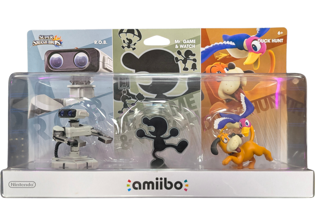 Retro 3 Pack Amiibos [Sealed] – Nintendo Amiibo