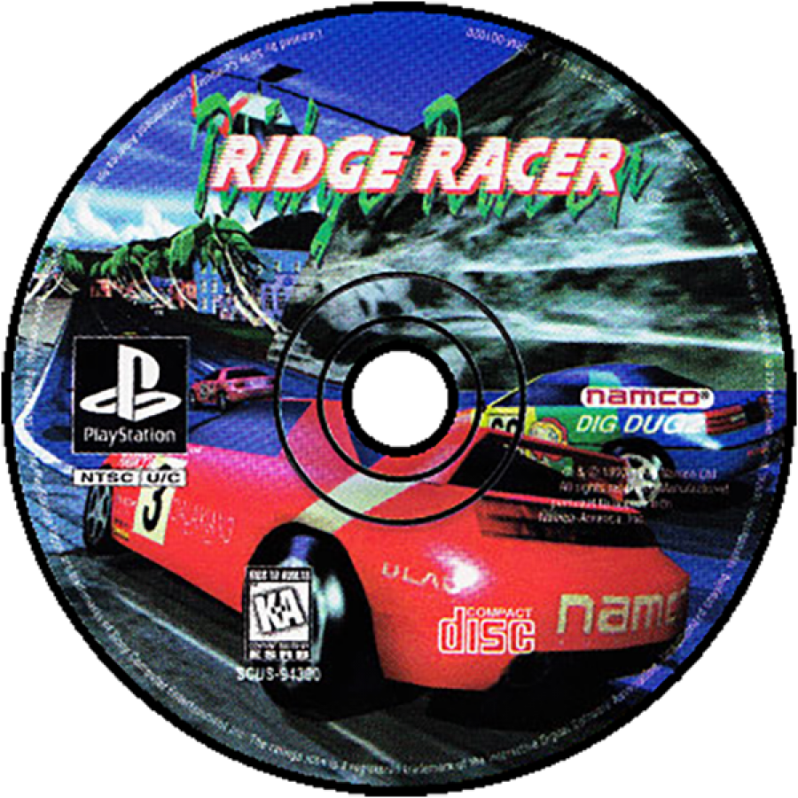Ridge Racer – PlayStation 1 (PS1)