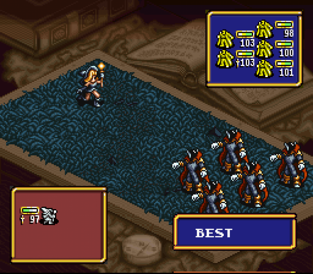 Ogre Battle: The March of the Black Queen – Super Nintendo Entertainment System (SNES)