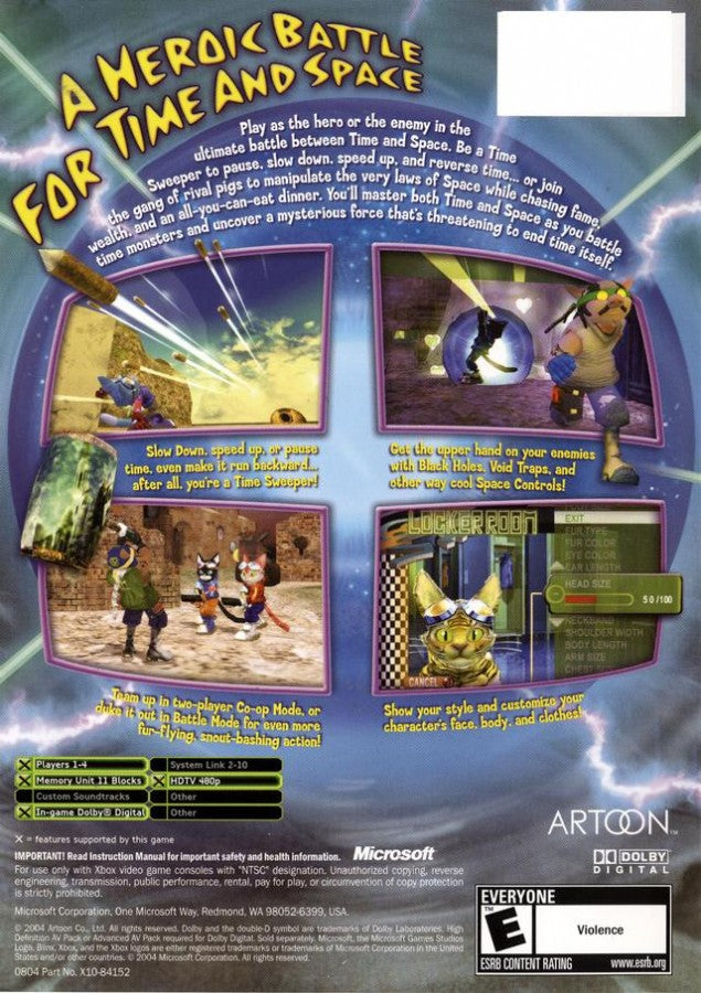 Blinx 2: Master of Time & Space – Xbox (XBOX)