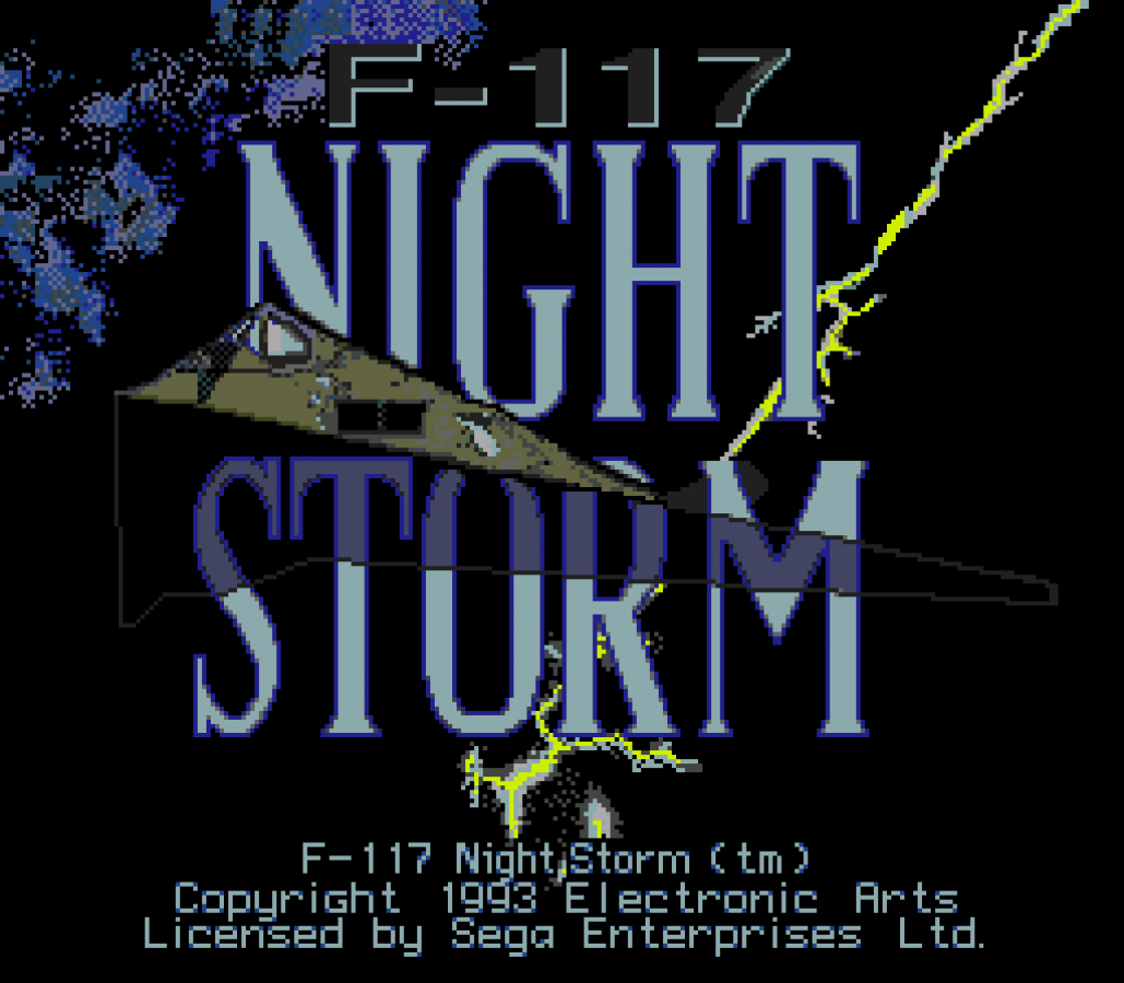 F-117 Night Storm – Sega Genesis (GEN)
