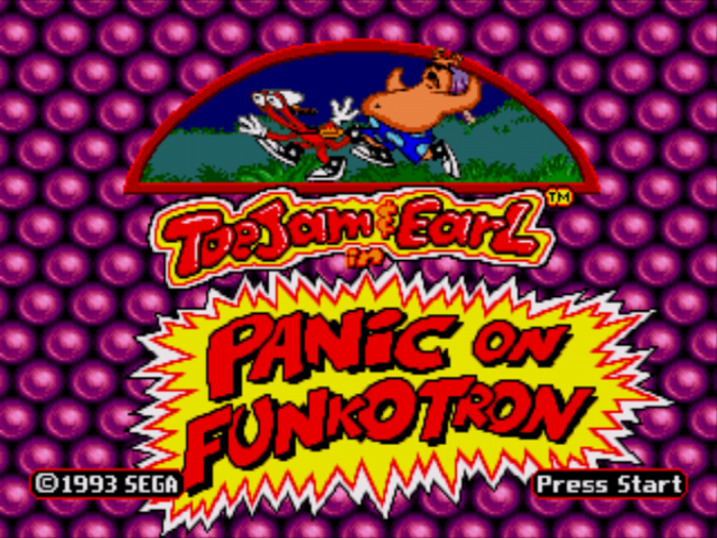 ToeJam and Earl in Panic on Funkotron – Sega Genesis (GEN)
