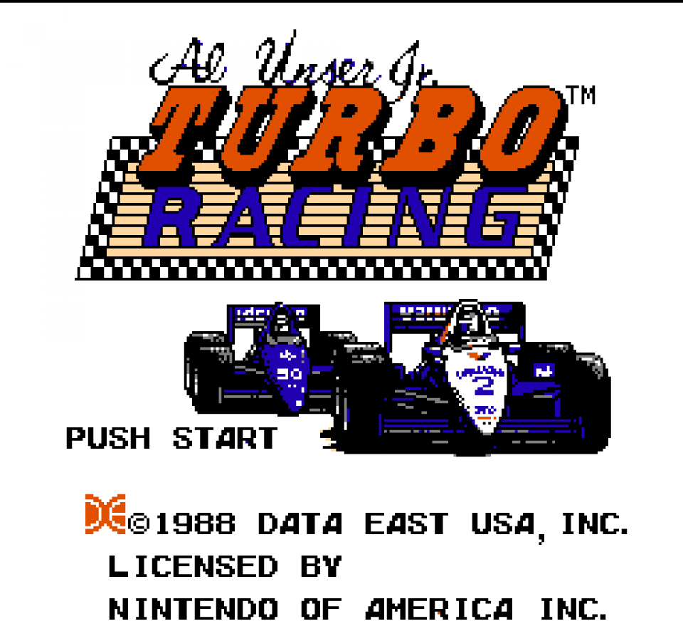 Al Unser Turbo Racing  – Nintendo Entertainment System (NES)